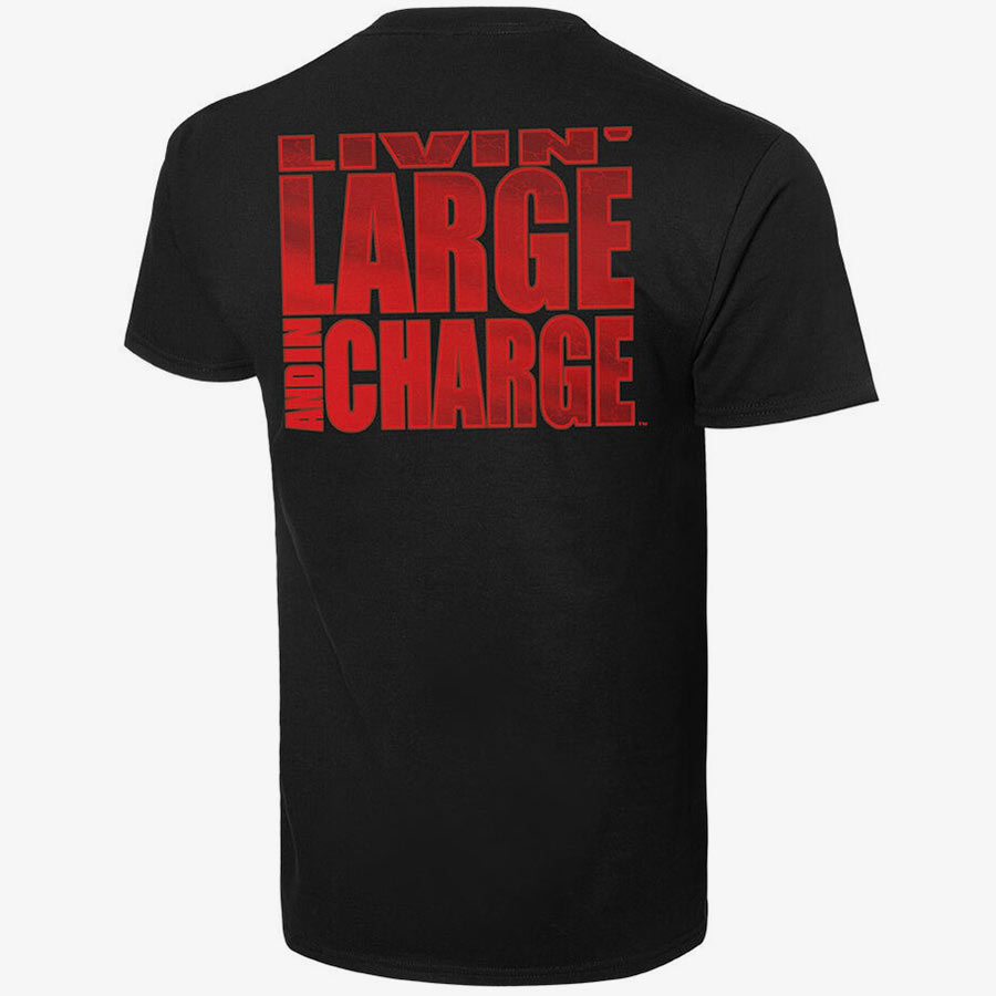 Big Show - Livin Large - Mens Retro WWE T-Shirt