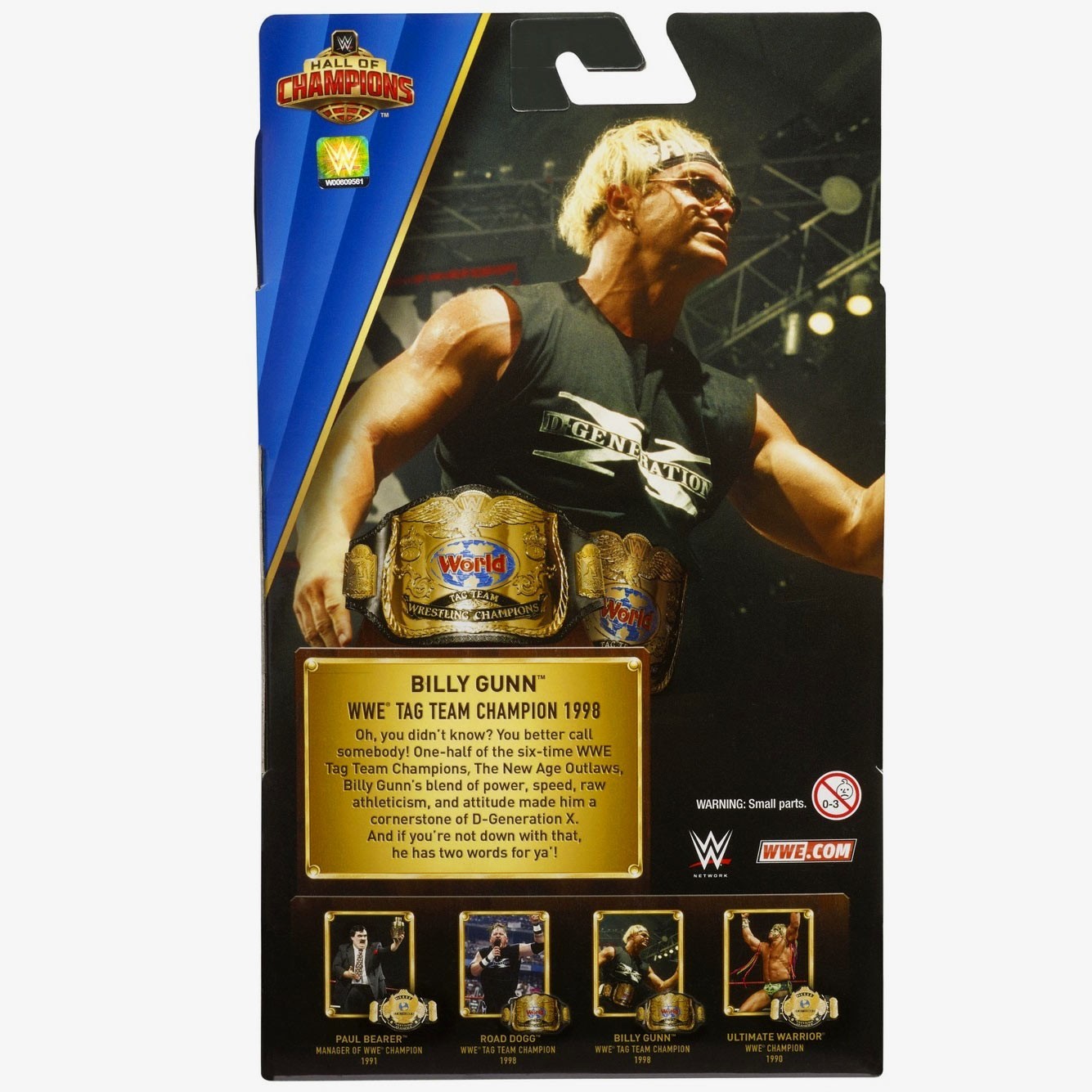 Billy Gunn WWE Hall of Champions Elite Collection Series #3