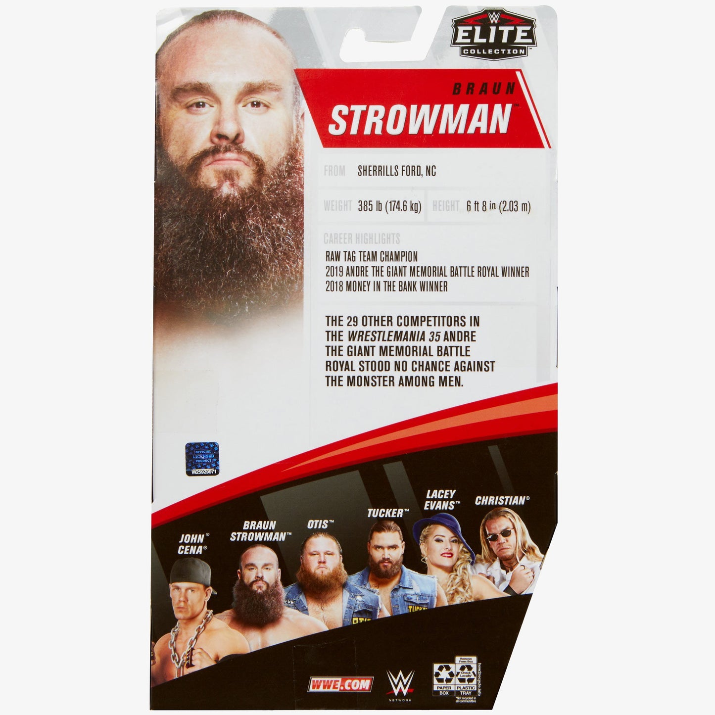 Braun Strowman WWE Elite Collection Series #76