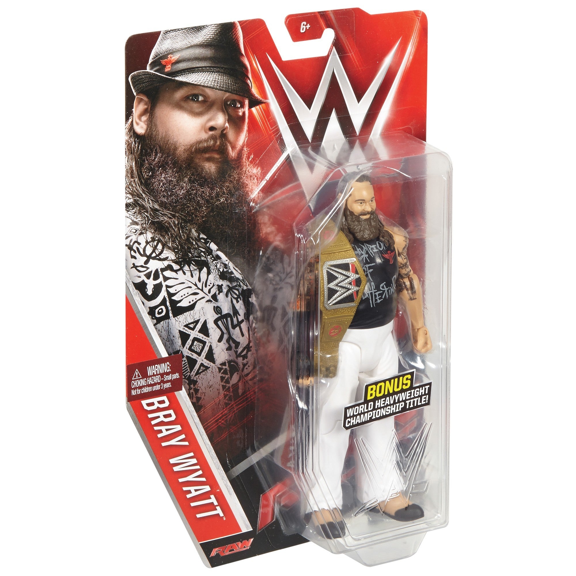 Bray Wyatt - WWE Superstar Series #59 Action Figure (With Bonus WWE Belt)