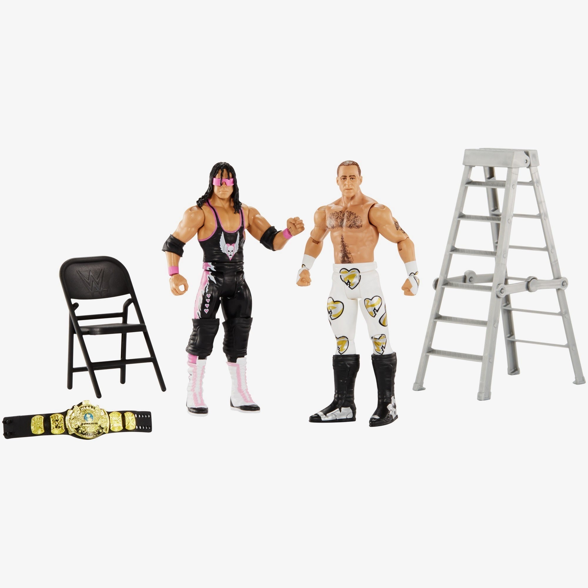 Shawn Michaels & Bret Hart WWE Hall of Champions Battlepack Series #2