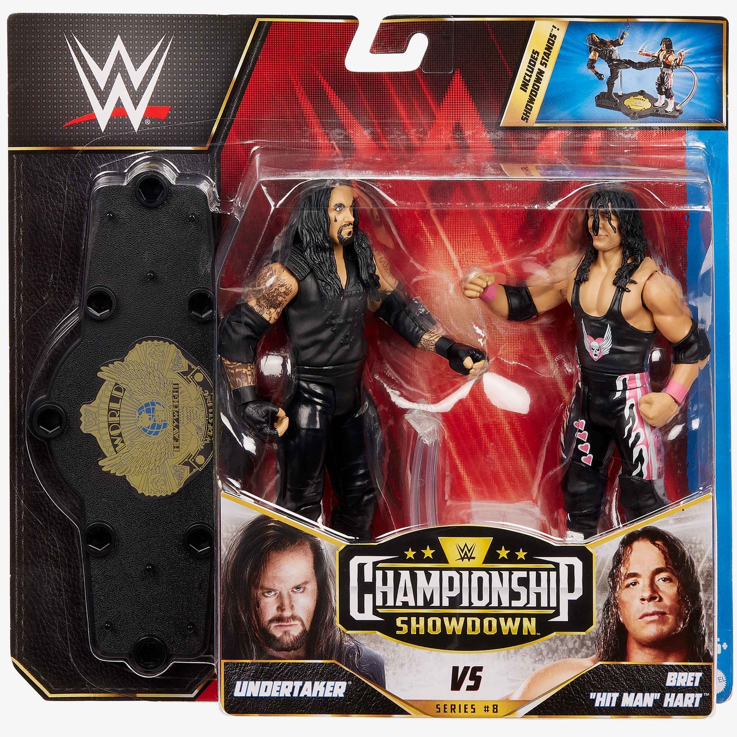 Undertaker & Bret Hit Man Hart - WWE Championship Showdown 2-Pack Series #8