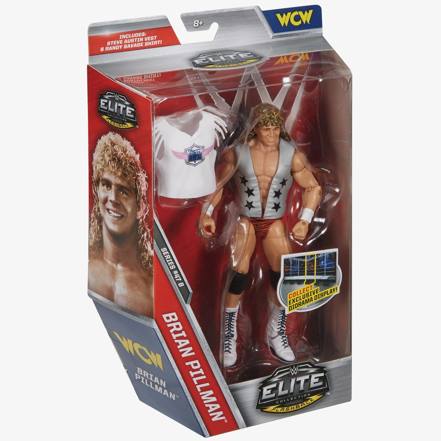 Brian Pillman WWE Elite Collection Series #47 B