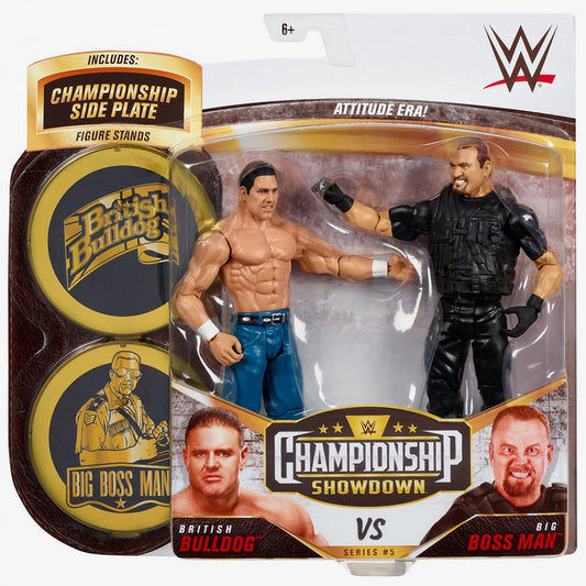 British Bulldog & Big Boss Man WWE Championship Showdown Series #5 (2-Pack)