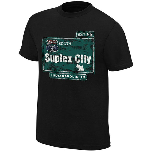 Brock Lesnar - Suplex City  - Mens Authentic WWE T-Shirt