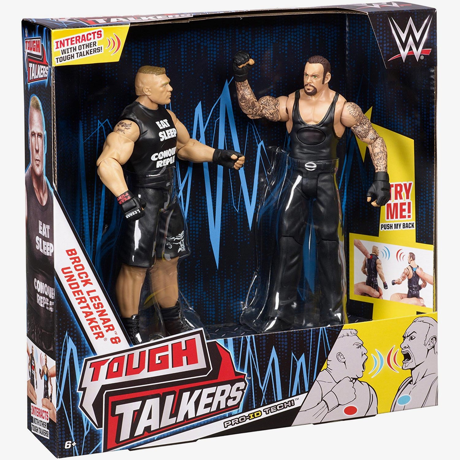 Brock Lesnar & The Undertaker WWE Tough Talkers Twin-Pack Series #1