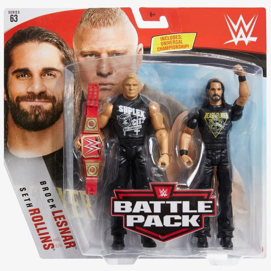 Brock Lesnar & Seth Rollins - WWE Battle Pack Series #63