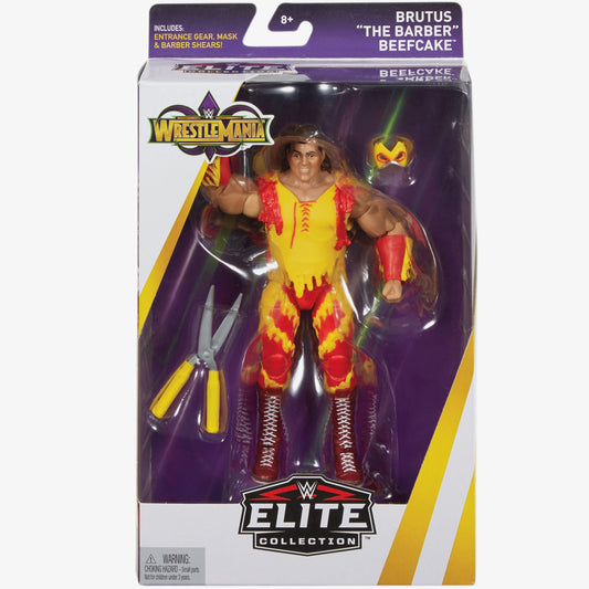 Brutus the Barber Beefcake WWE WrestleMania 34 Elite Collection