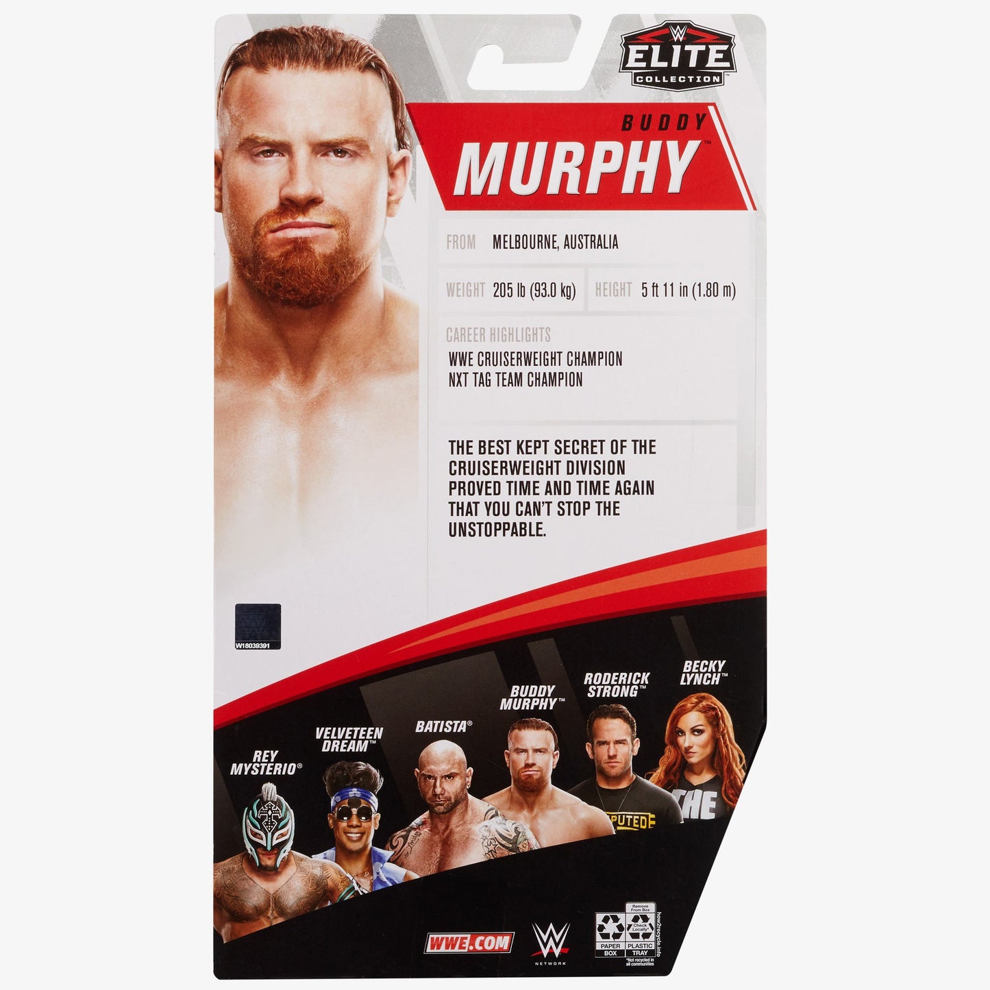 Buddy Murphy (Red Version) WWE Elite Collection Series #72