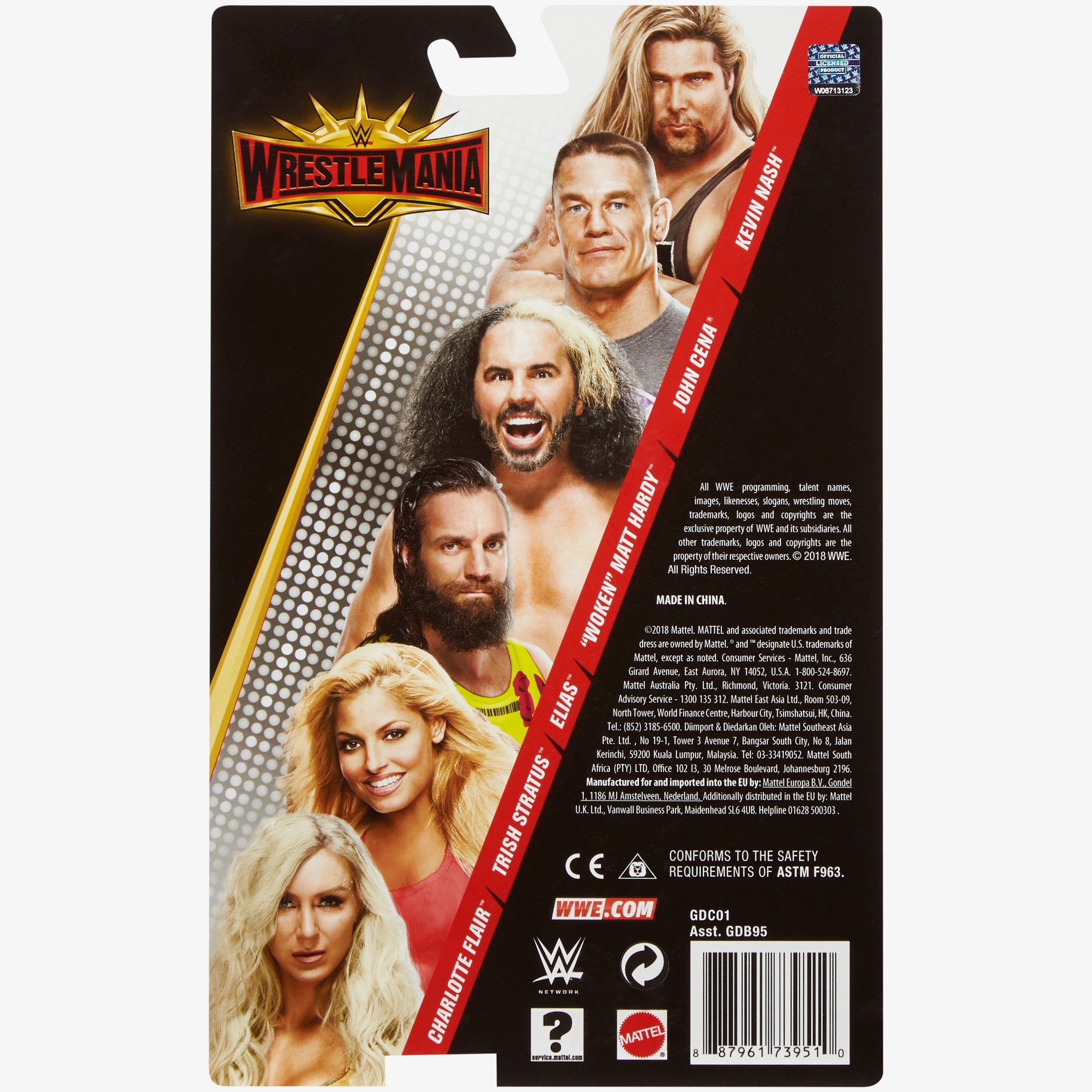 Charlotte Flair WWE WrestleMania 35 Basic Series wrestlingshop
