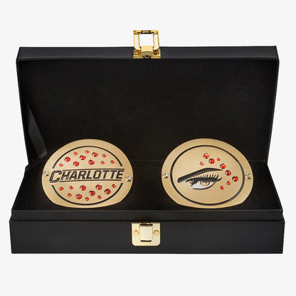 Charlotte WWE Women's Championship Side Plates