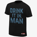 Chris Jericho "Drink It In Man" Authentic WWE T-Shirt