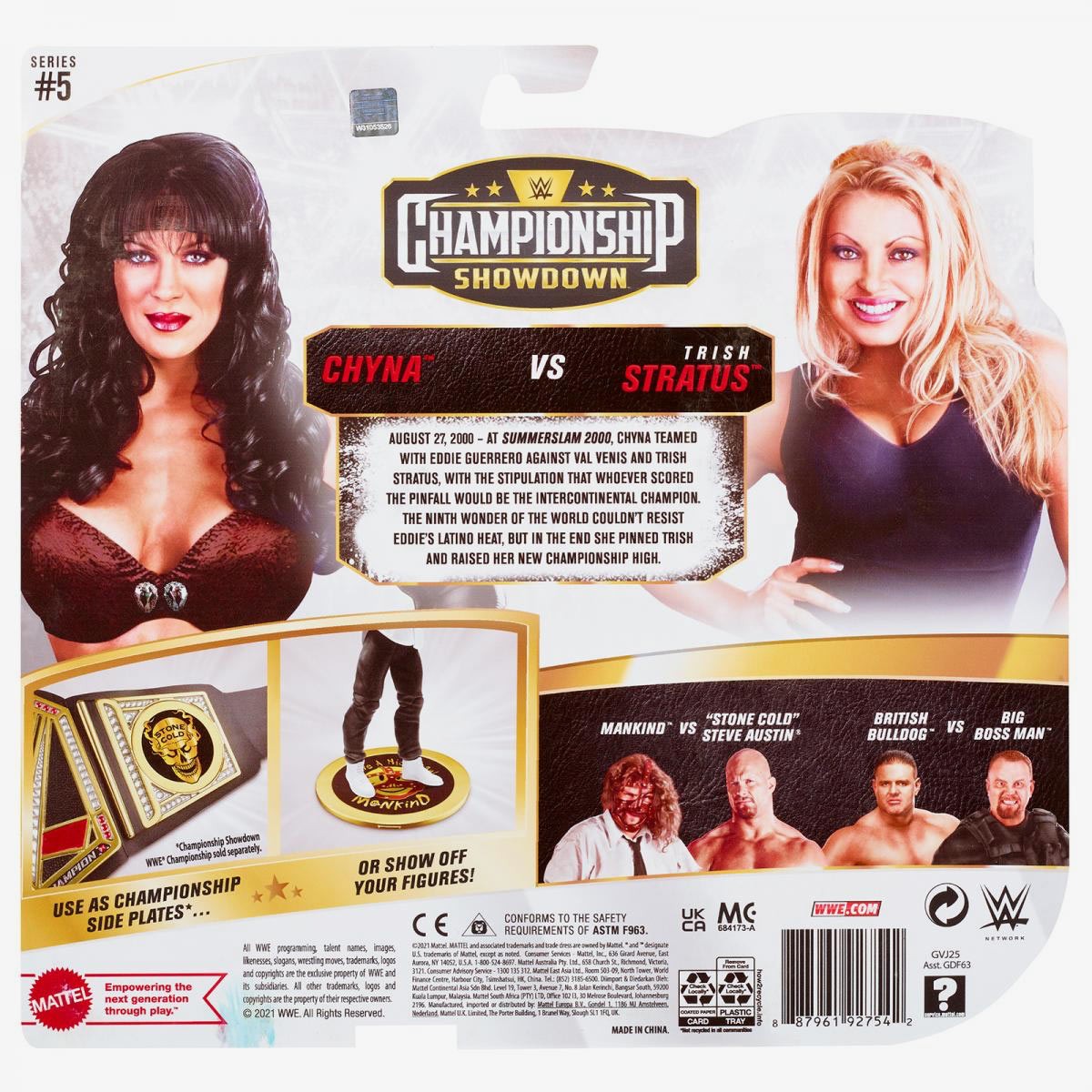 Chyna & Trish Stratus - WWE Championship Showdown Series #5 (2-Pack)