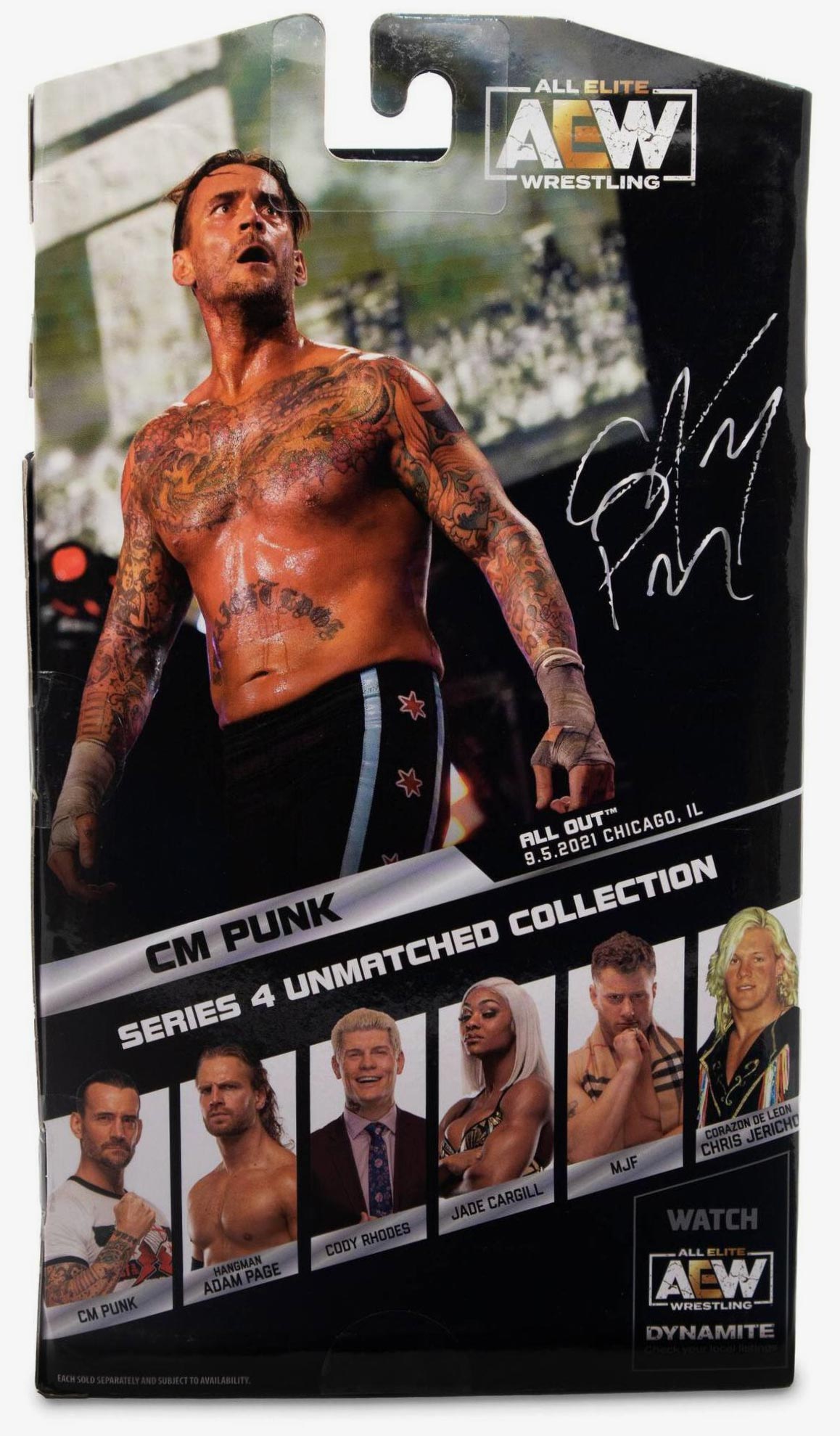 CM Punk AEW All Elite Wrestling Unmatched Collection 1 of 5000 Edition Chase purchases