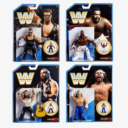 WWE Retro App Series #10 - Complete Set of 4