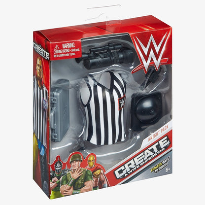 Create a WWE Superstar: Referee & Ringside accessories