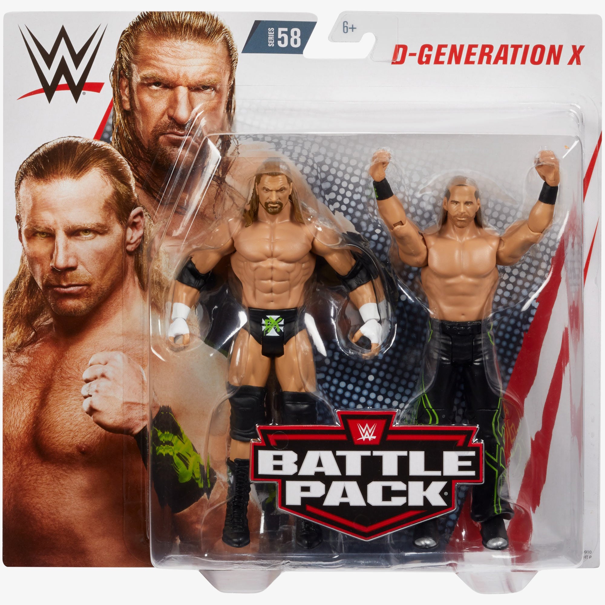 D-GENERATION-X • WWE Classic Superstars Shawn Michaels Triple H Exclusive NEW sale LE