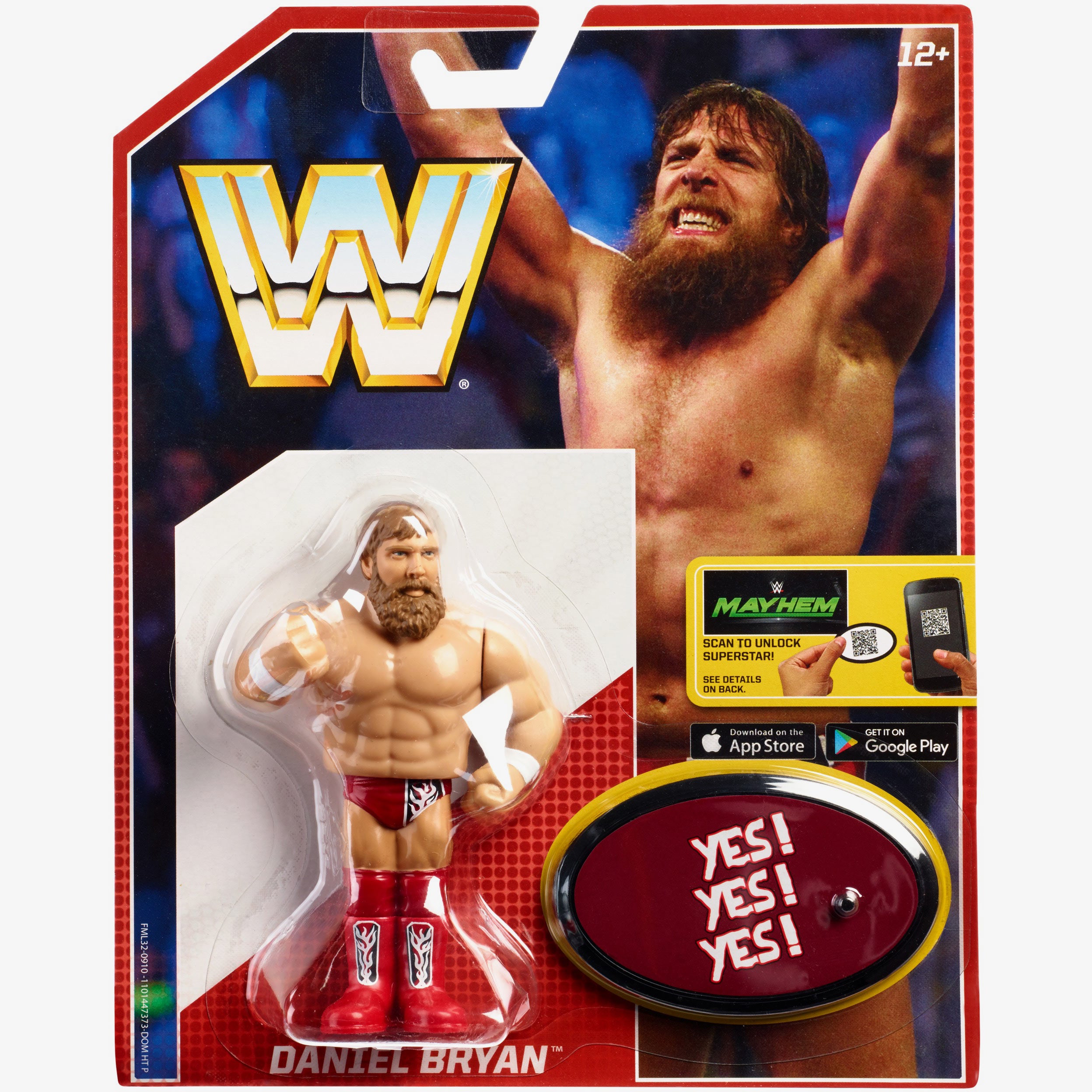 Daniel Bryan WWE Retro App Series 6 wrestlingshop