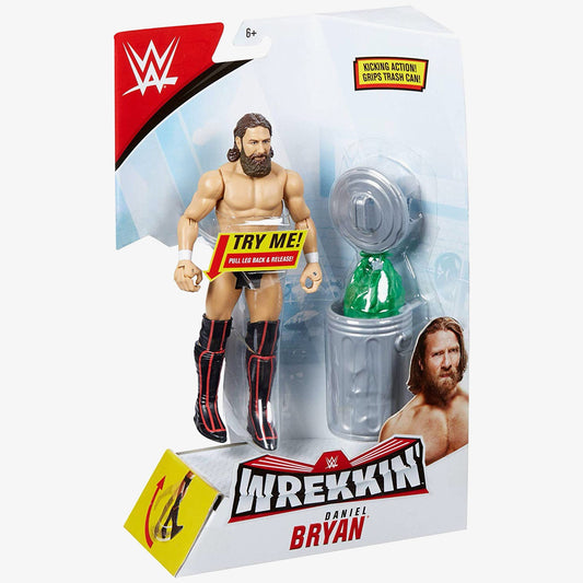 Daniel Bryan WWE Wrekkin' Figures Series (With Trash can)