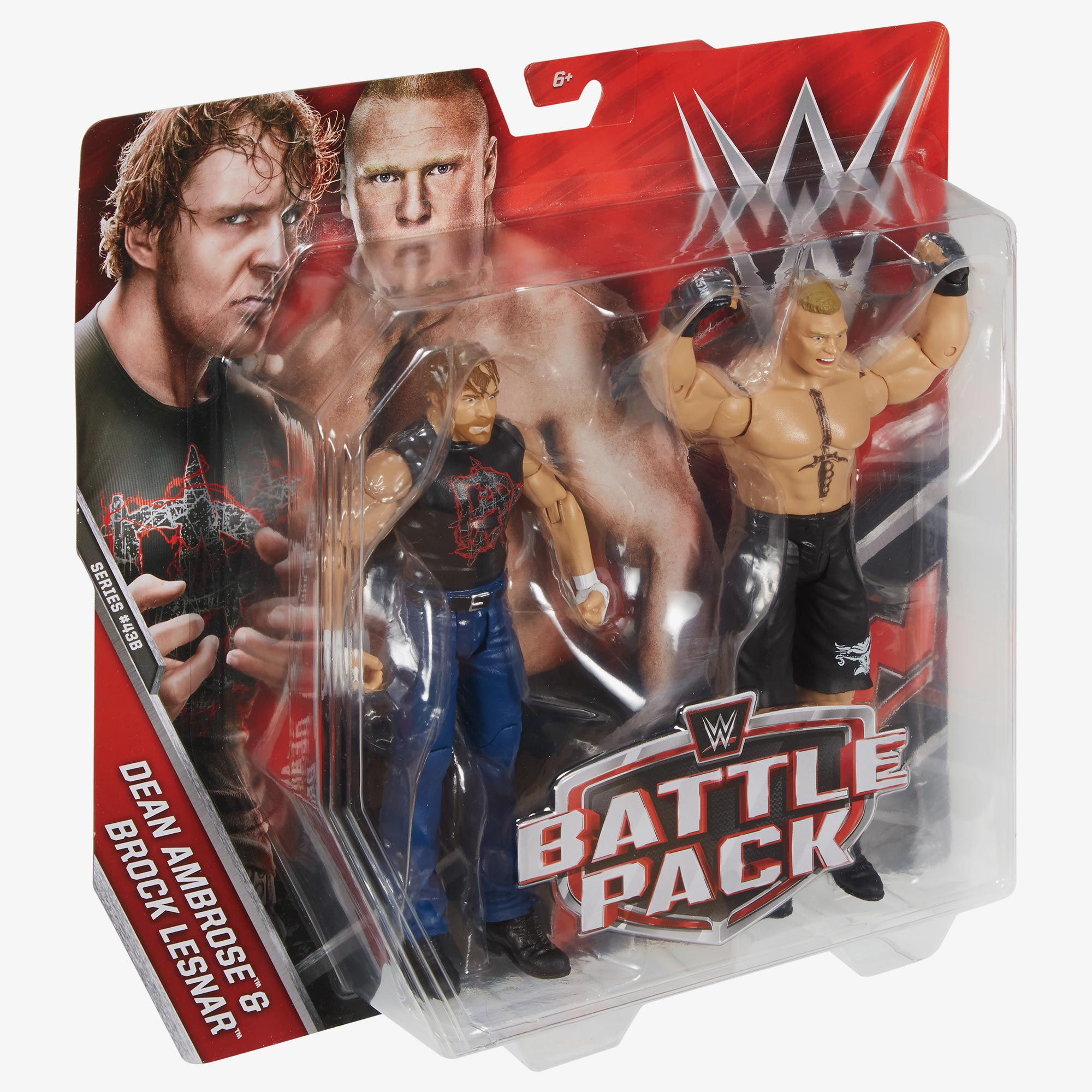 Dean Ambrose & Brock Lesnar - WWE Battle Pack Series #43 B
