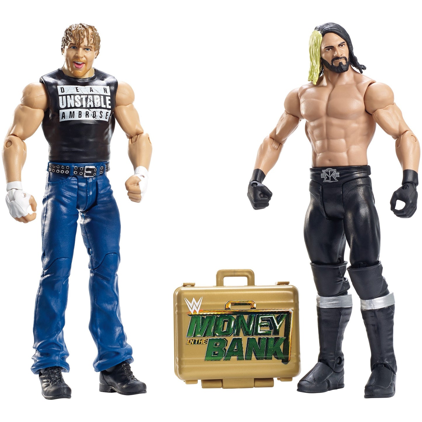 Dean Ambrose &amp; Seth Rollins - WWE Battle Pack Series #36 Action Figures