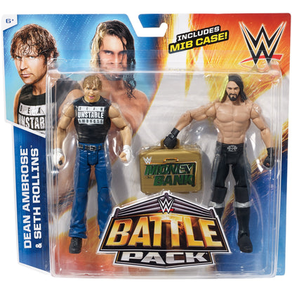 Dean Ambrose &amp; Seth Rollins - WWE Battle Pack Series #36 Action Figures