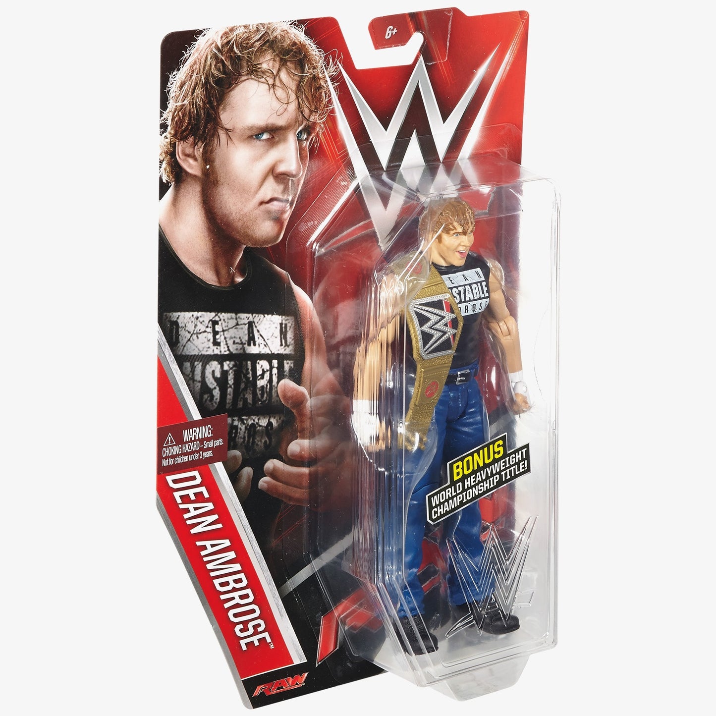 Dean Ambrose - WWE Basic Series #61 (With Bonus WWE Belt)