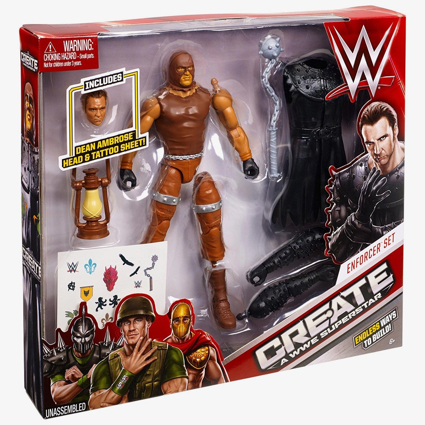 Dean Ambrose - Create a WWE Superstar (Enforcer Set)