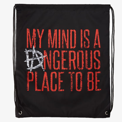 Dean Ambrose "My Mind is a Dangerous Place" WWE Drawstring Bag