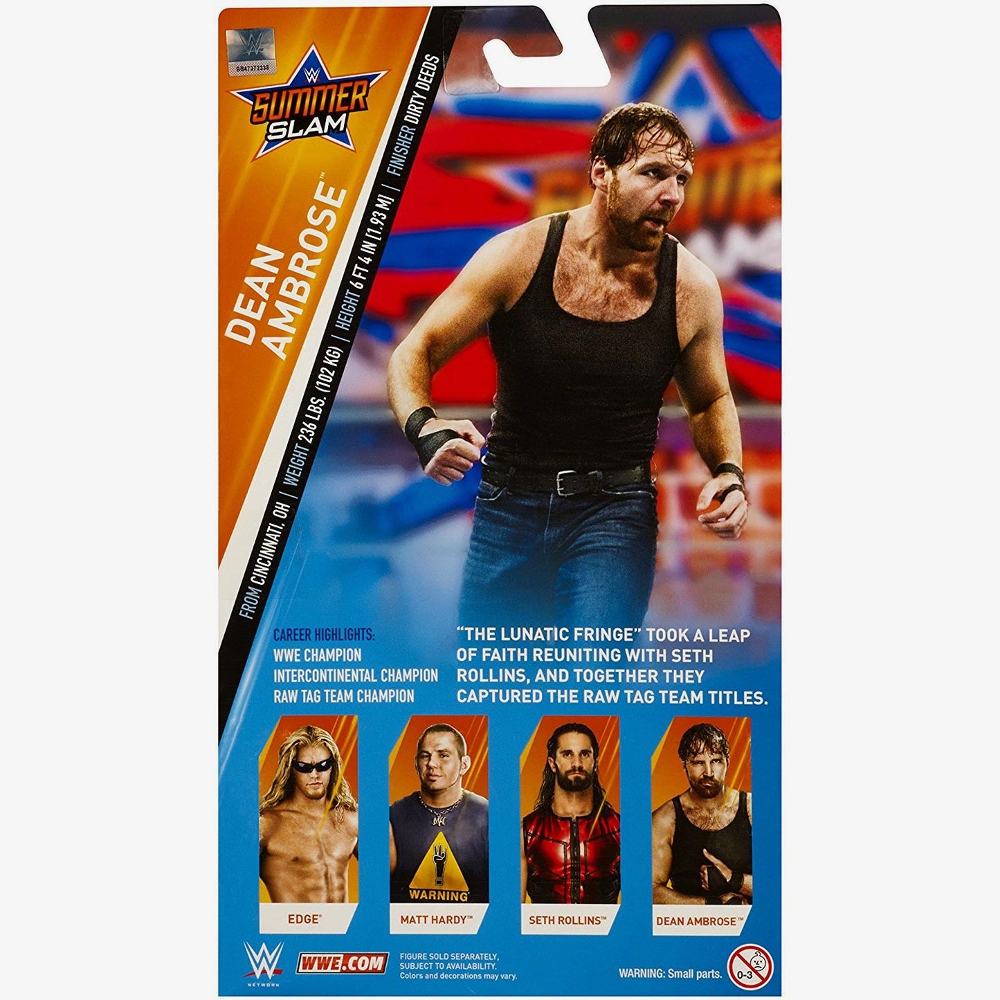 Dean Ambrose WWE SummerSlam 2018 Elite Collection