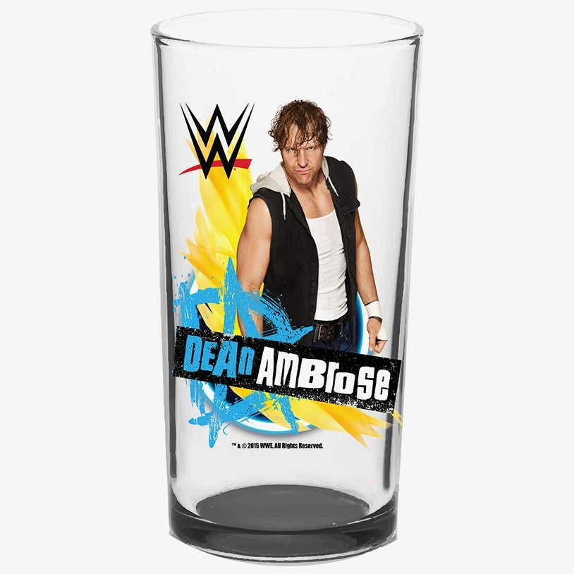 Dean Ambrose WWE Toon Tumbler Pint Glass