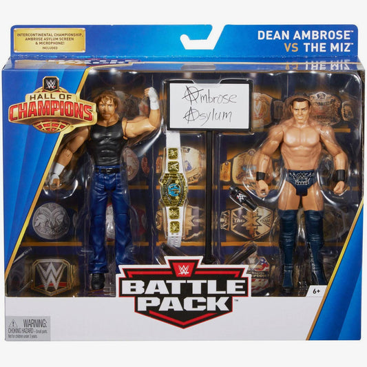 Dean Ambrose & The Miz WWE Hall of Champions Battlepack Series #1