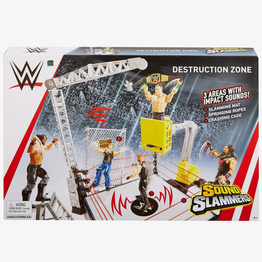 WWE Destruction Zone Ring Playset