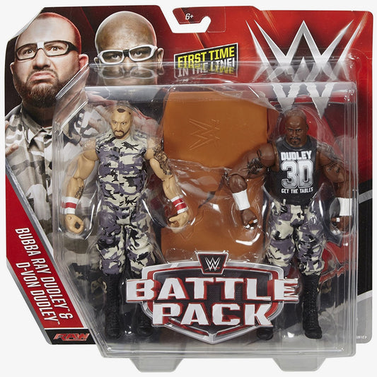 Bubba Ray Dudley & D-Von Dudley (Dudley Boyz) - WWE Battle Pack Series #41