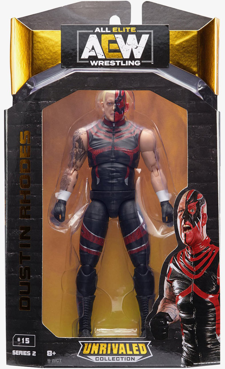 Custom Dustin Rhodes Dustin Rhodes - AEW Unrivaled Collection Series #2 – wrestlingshop.com