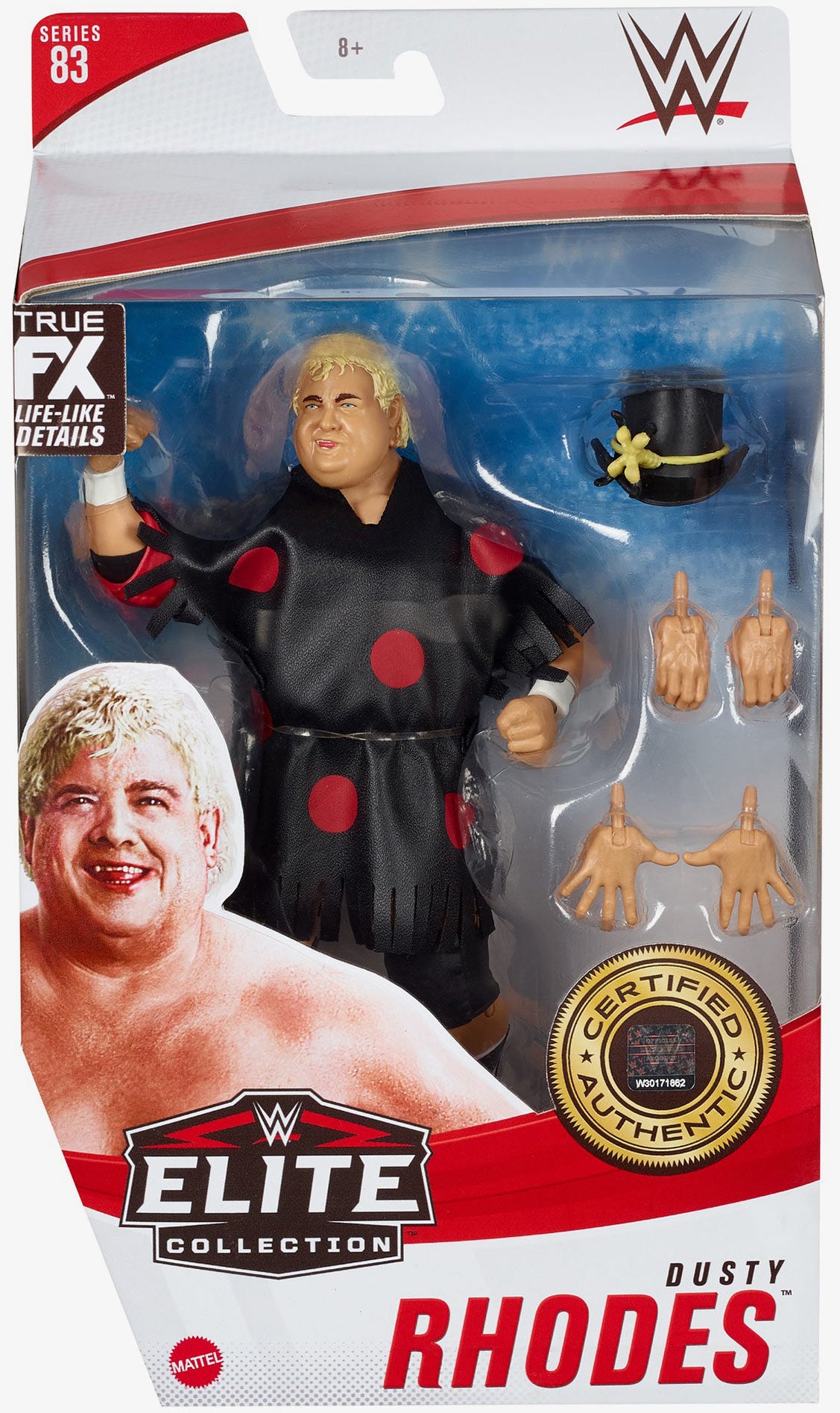 Dusty Rgodes Dusty Rhodes WWE Elite Collection Series #83 Action Figure ...