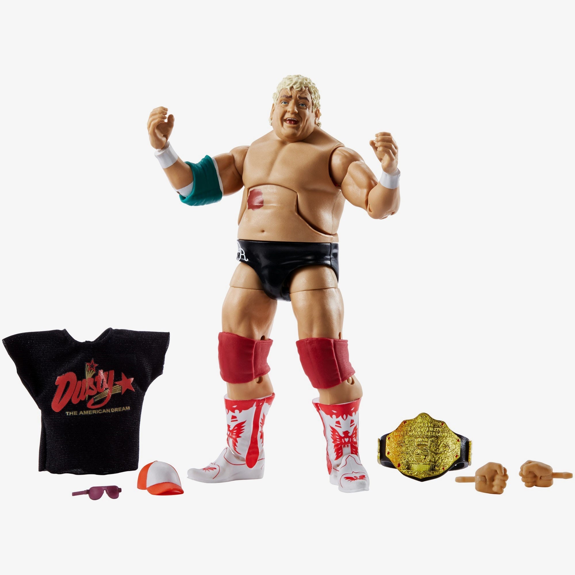 Dusty Rhodes Merch Dusty Rhodes WWE Elite Collection Series #63 – wrestlingshop.com