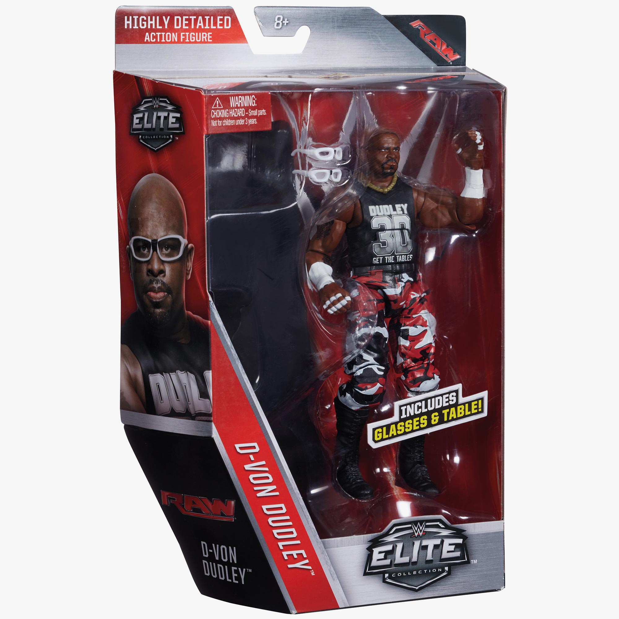 D-Von Dudley WWE Elite Collection Series #45 (Damaged packaging)