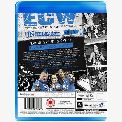 ECW Unreleased Volume 3 Blu-ray