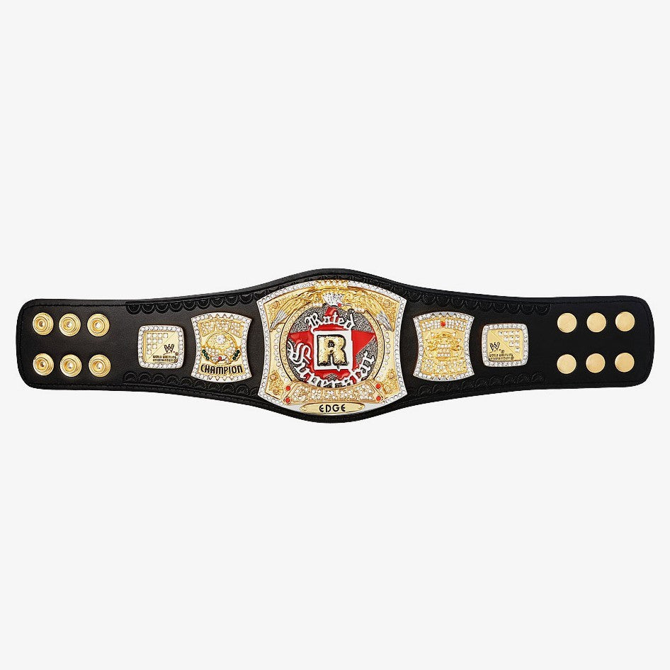 Rated R Belt WWE Edge Rated R Spinning Championship – wrestlingshop.com