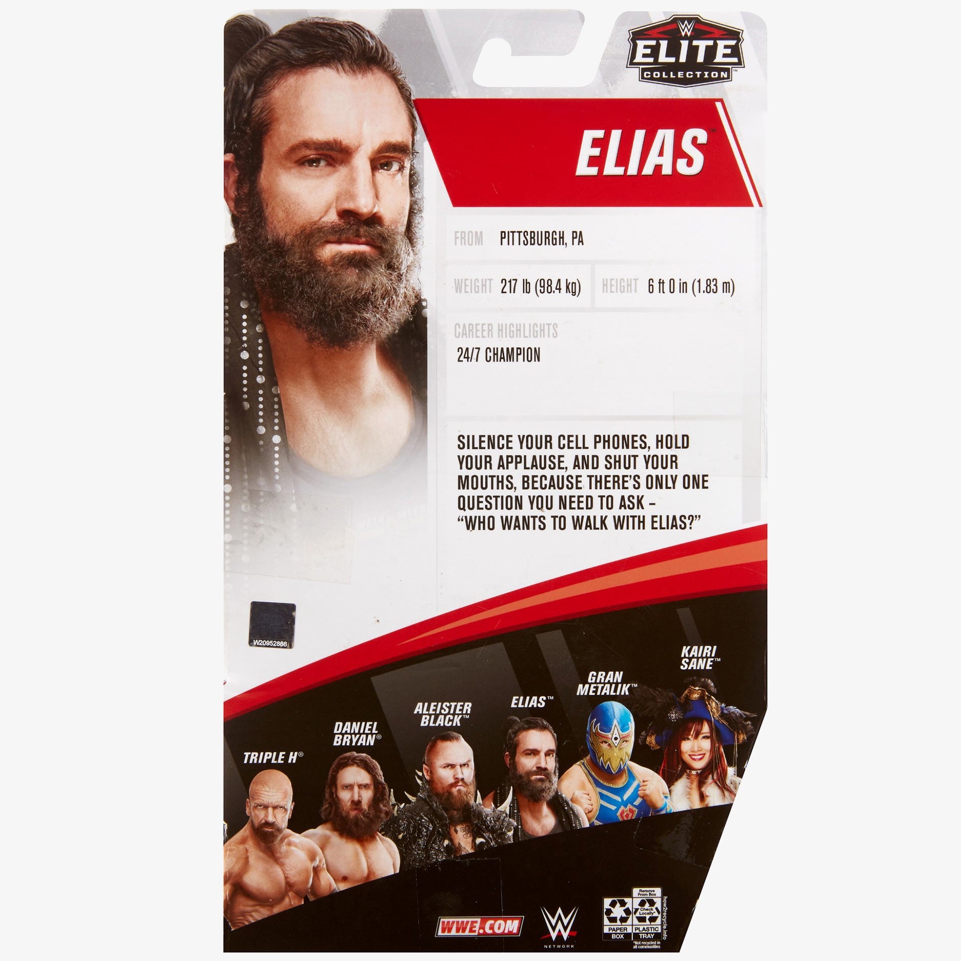 Elias WWE Elite Collection Series #73