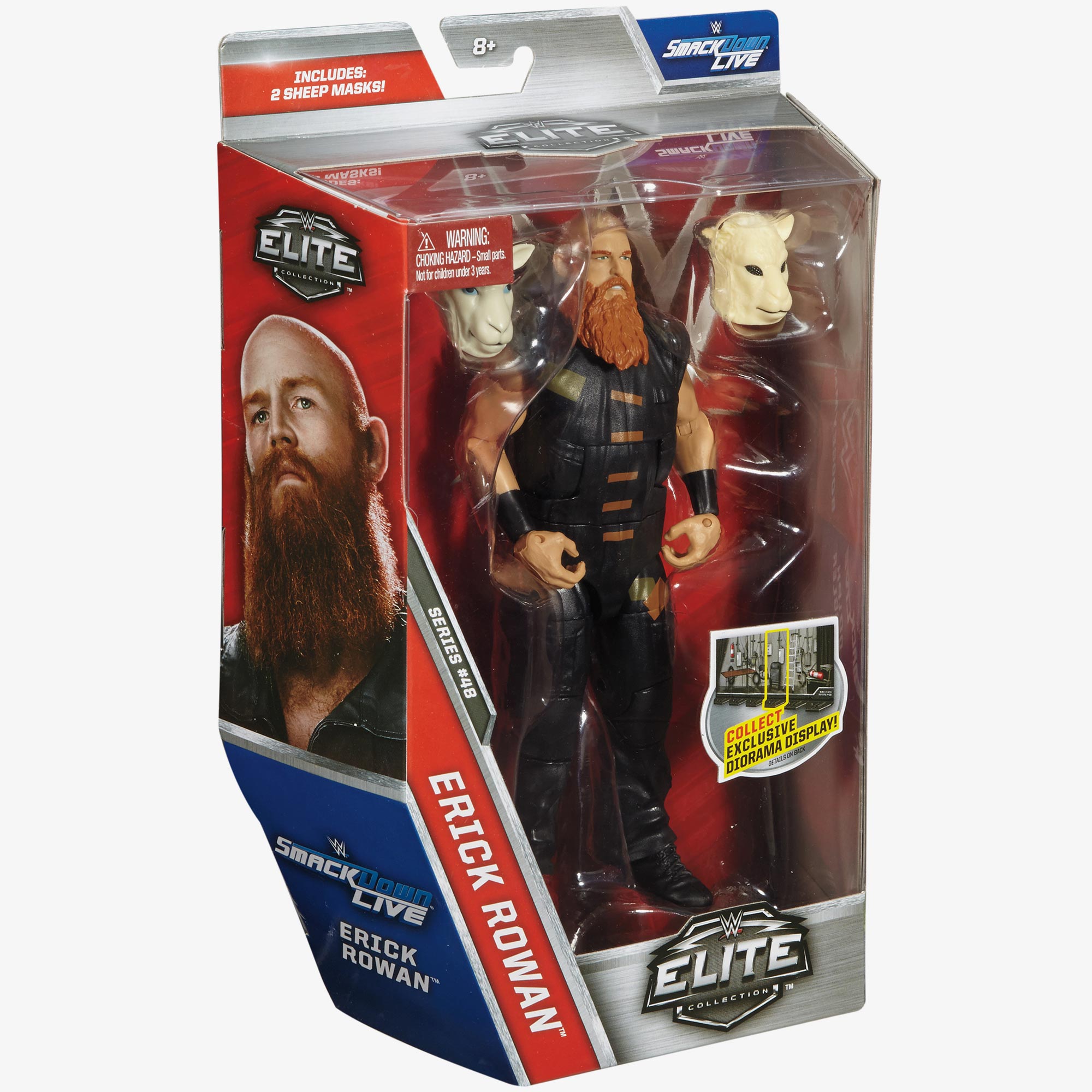 Erick Rowan Rambling Rabbit Erick Rowan WWE Elite Collection Series #48 – wrestlingshop.com