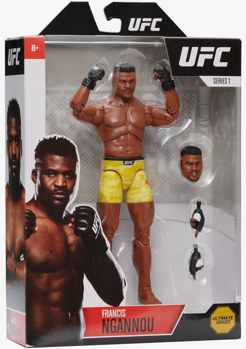 UFC HEAVYWEIGHT CHAMP FRANCIS NGANNOU Ultimate Series 1 discount Jazwares