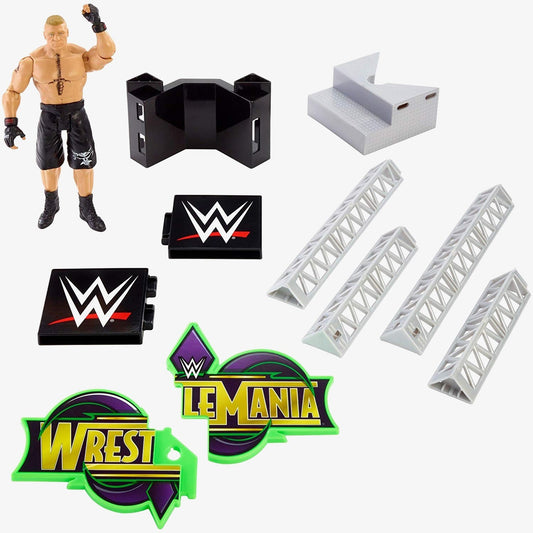 WWE Road to WrestleMania Playset (with Brock Lesnar)