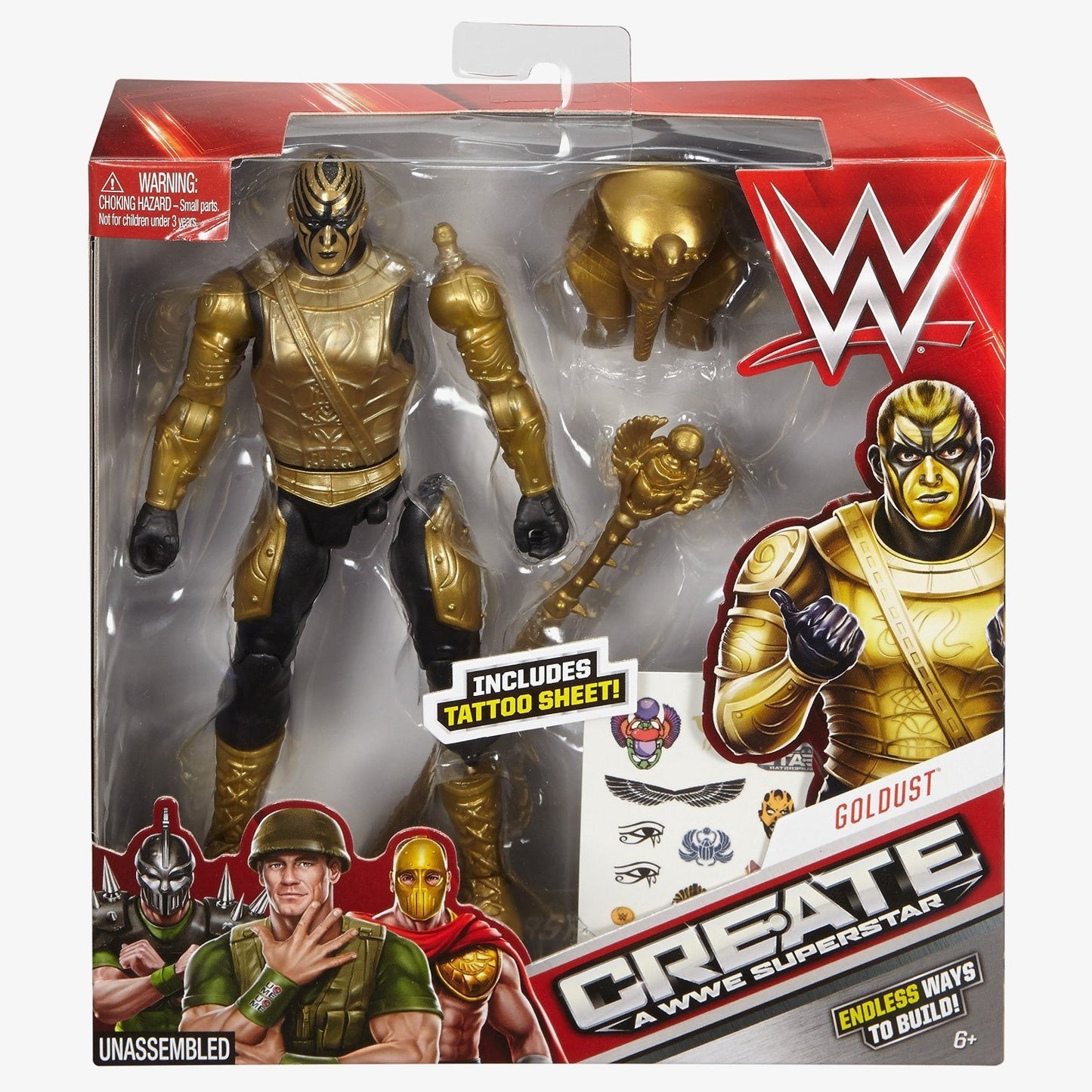 Goldust - Create a WWE Superstar (with Accessories)