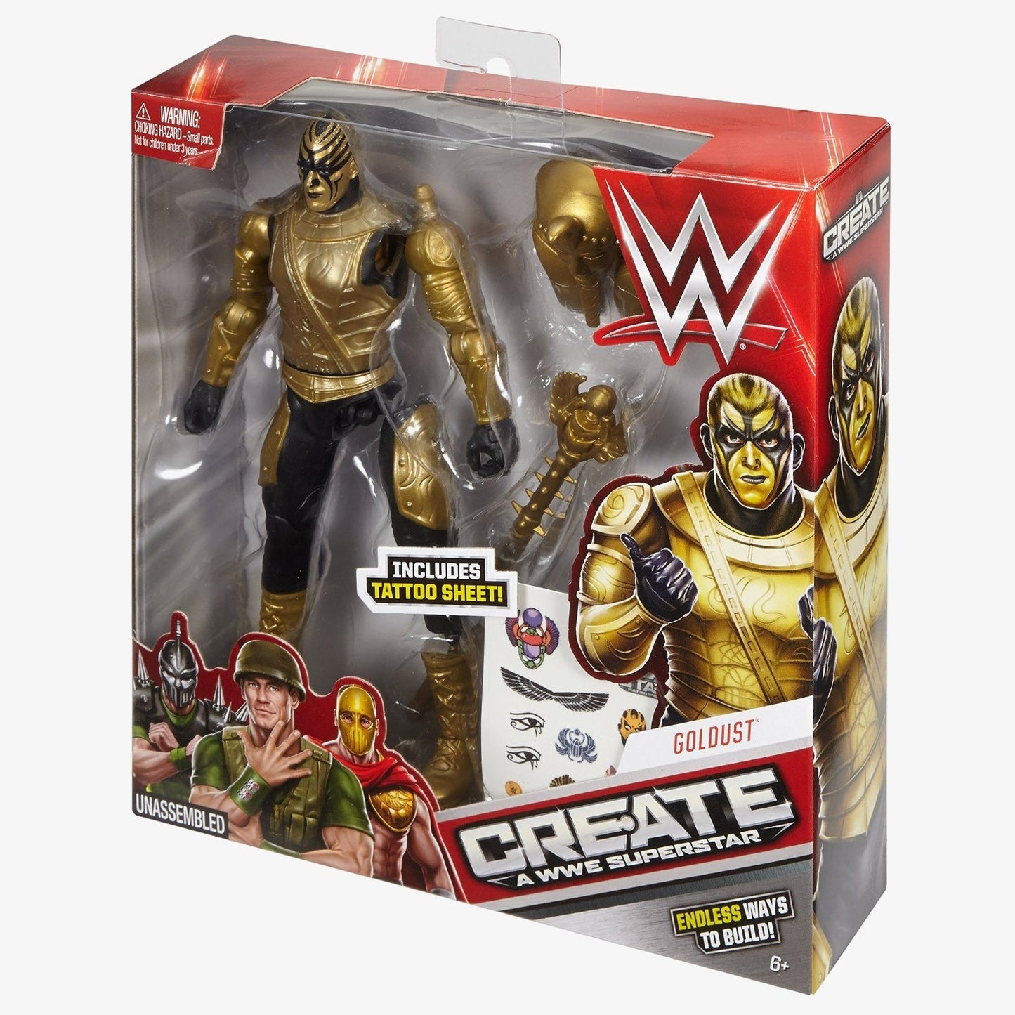 Goldust - Create a WWE Superstar (with Accessories)