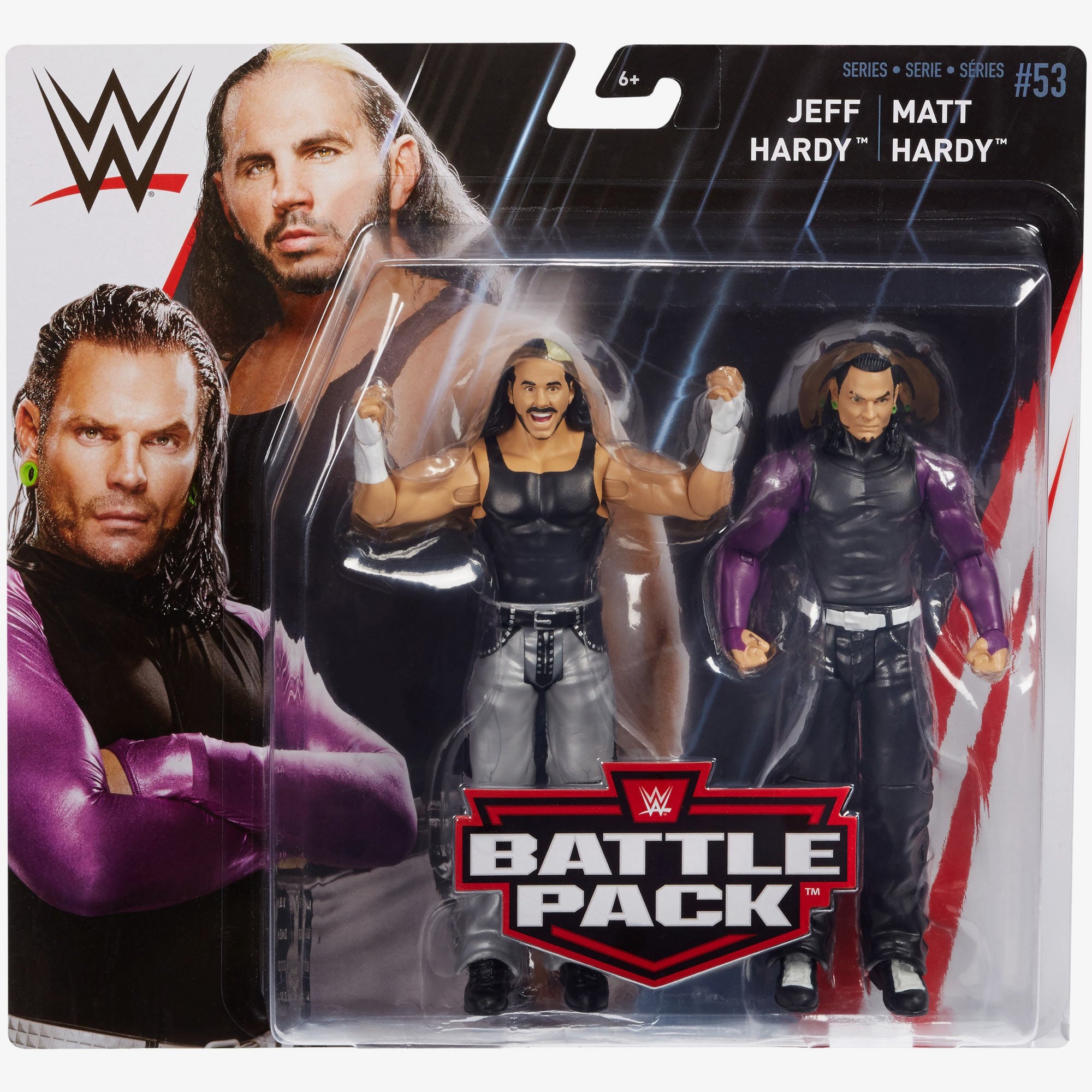 Matt Hardy & Jeff Hardy (The Hardy Boyz) - WWE Battle Pack Series #53