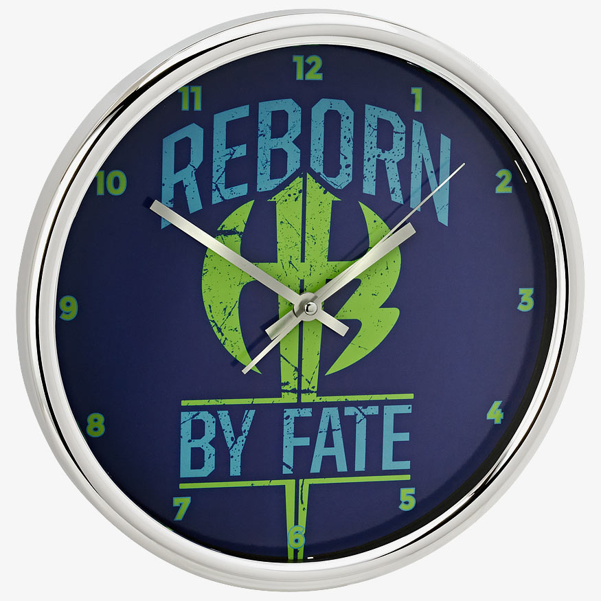 Hardy Boyz 12" Chrome Wall Clock