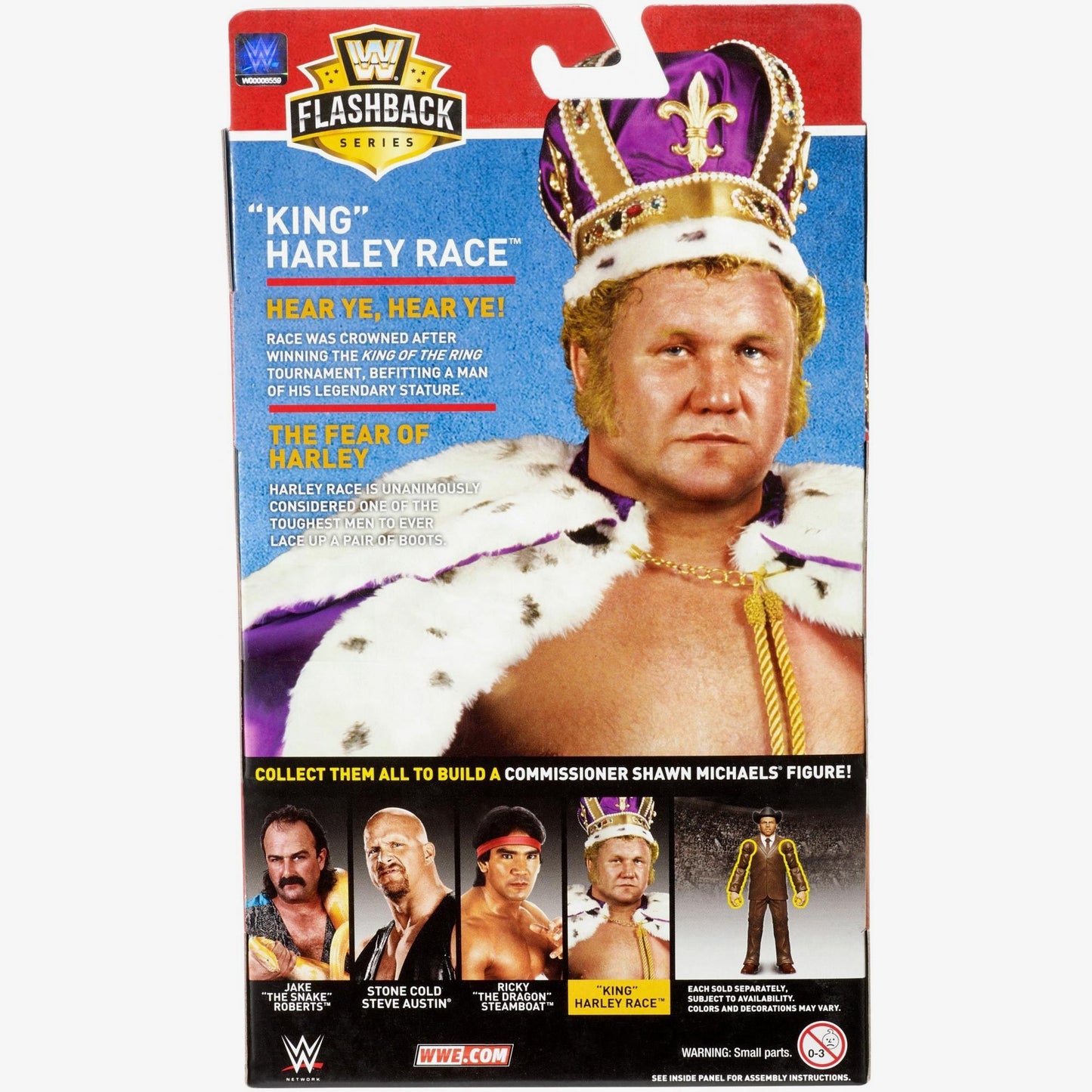 Harley Race - WWE Flashback Elite Series #3 (Build a Figure)