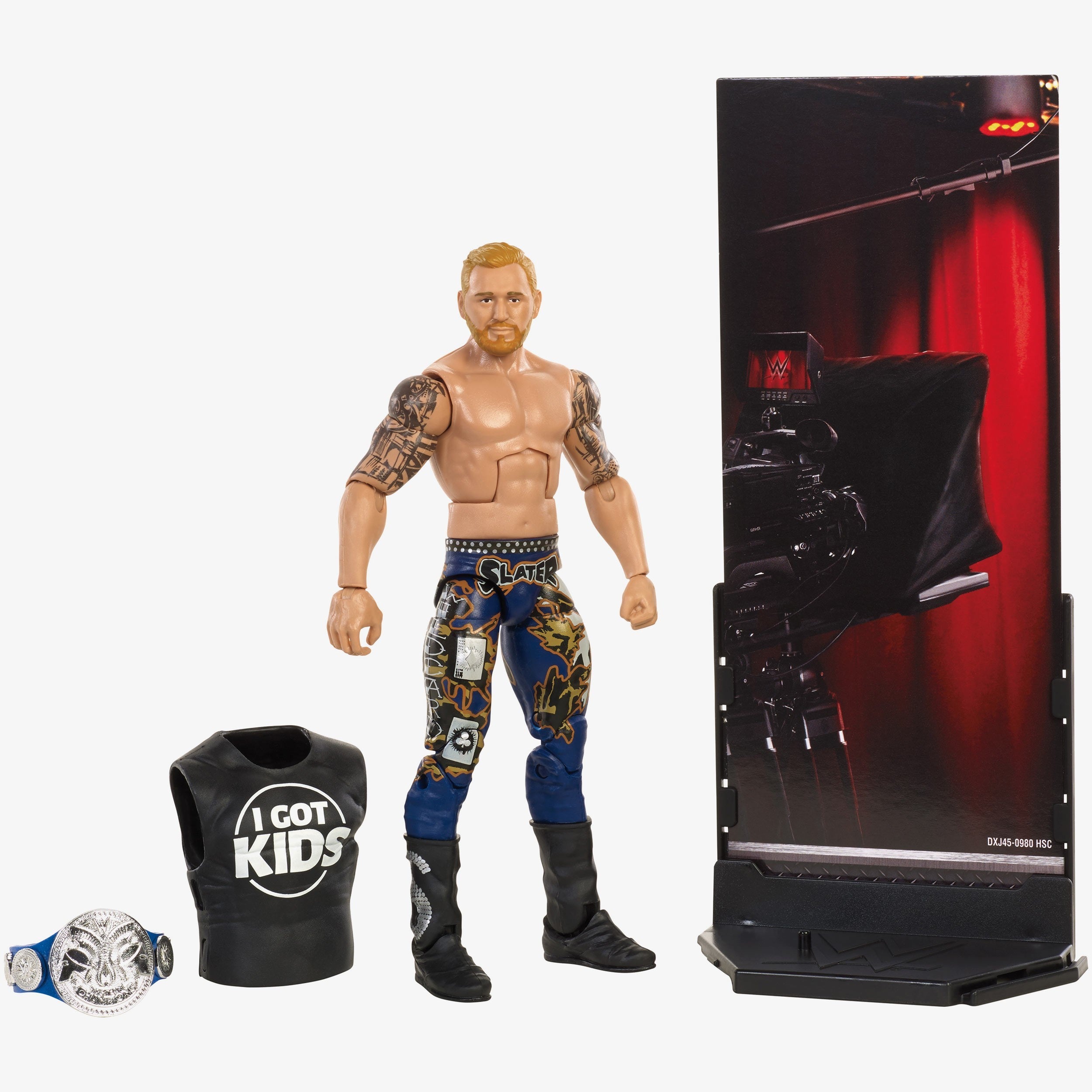 WWE Heath Slater Elite Series 53 store Wrestling Figure I Got Kids